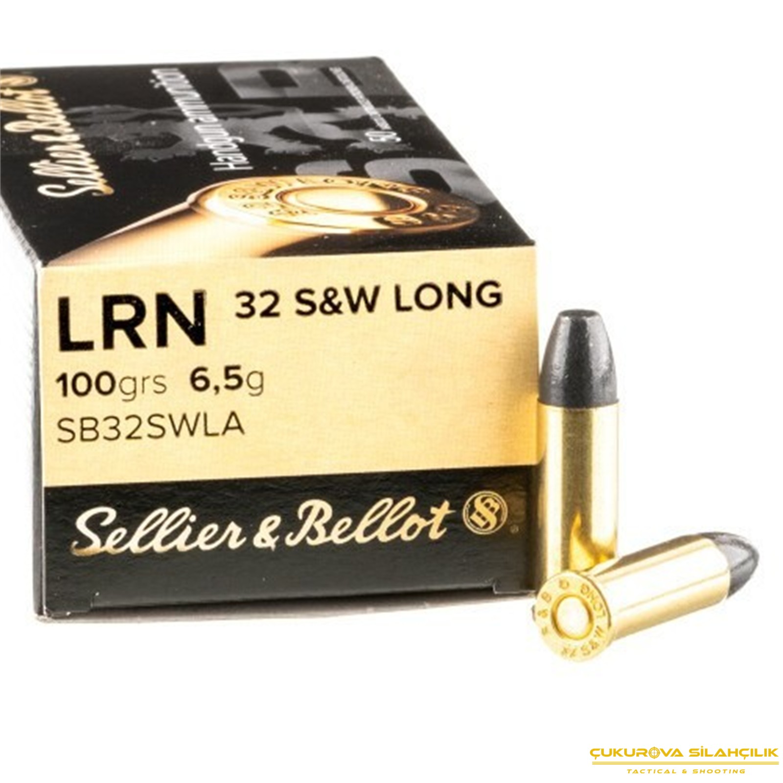 Sellier & Bellot 32 S&W Long Lrn. 100 Grn. 5211