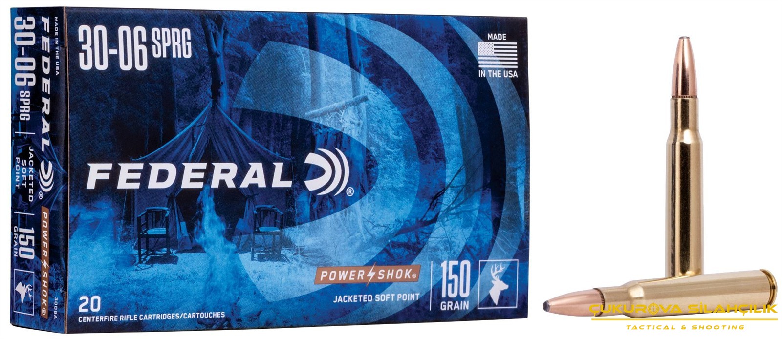 Federal 30.06 Spr Sp. 150 Grn. 5264