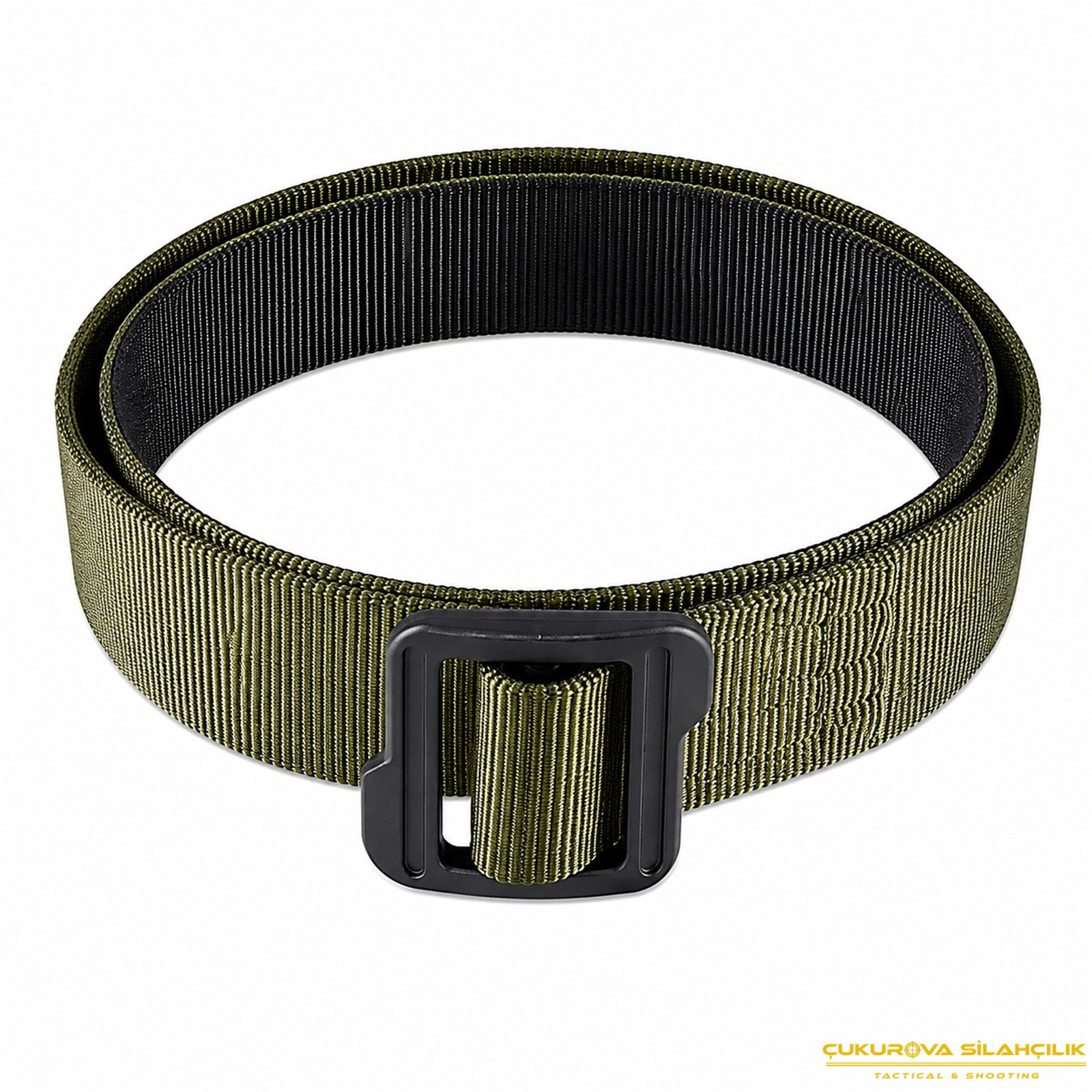 Cytac Tactical Çift Katmanlı 1.5" Görev Kemeri Yeşil