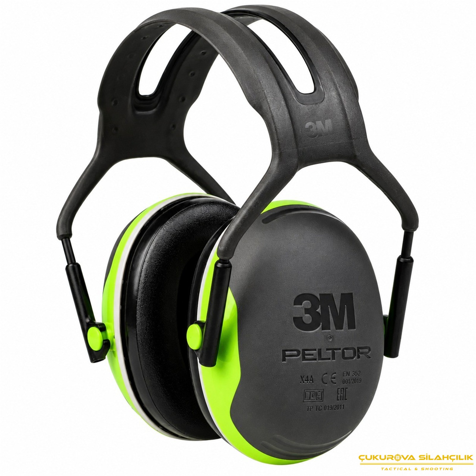 Peltor 3M X4 Başbantlı İnceltilmiş 33 dB Atış Kulaklığı