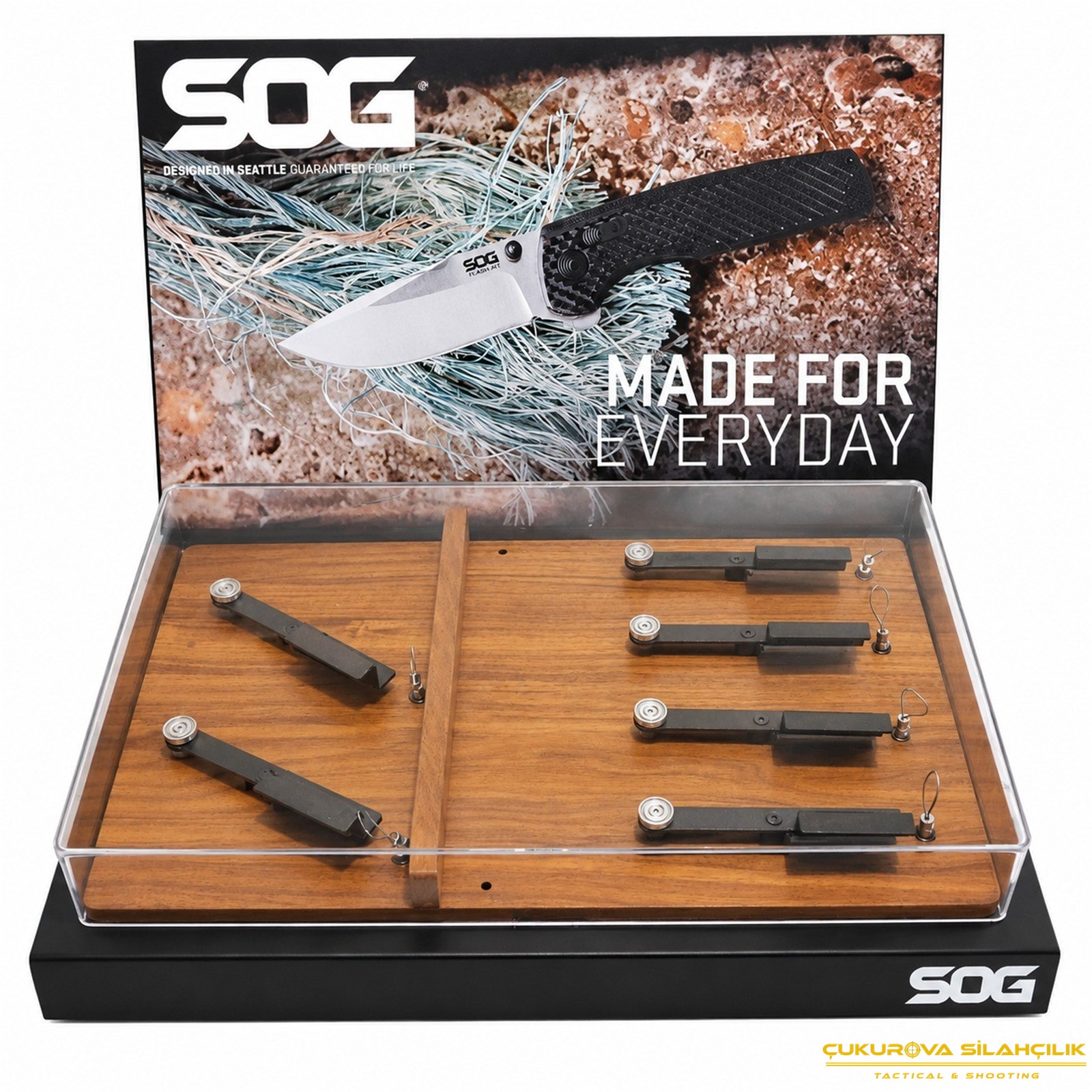 Sog Kilitli Bıçak Standı