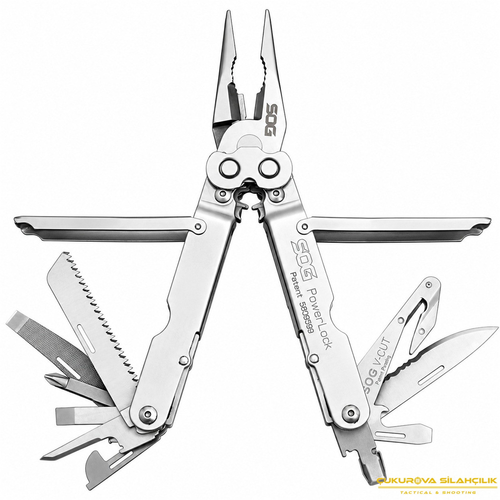 Sog S62N-CP Powerlock V-Cutter Çok Amaçlı Pense