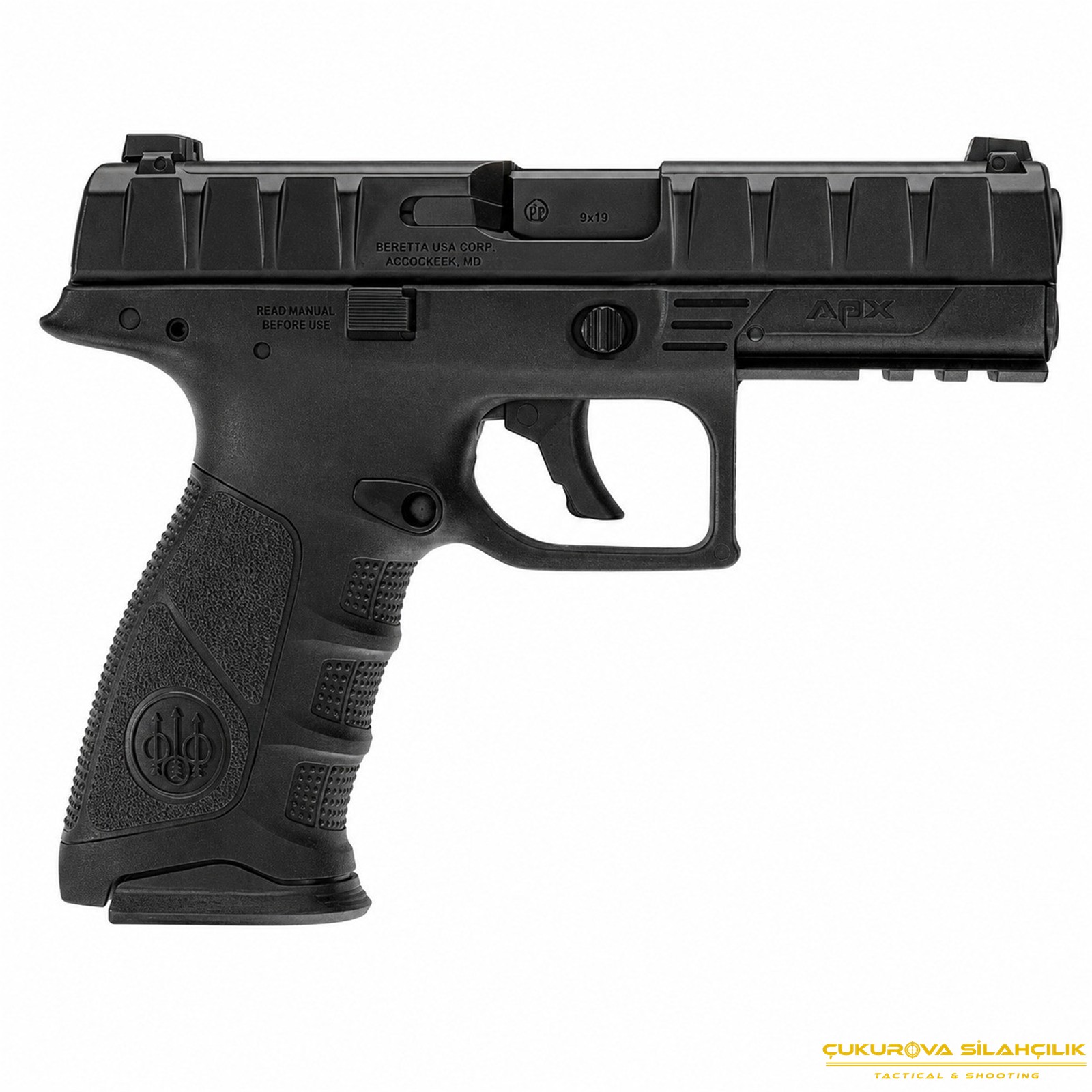 Umarex Beretta APX 4.5 Mm. Blowback Siyah Havalı Tabanca