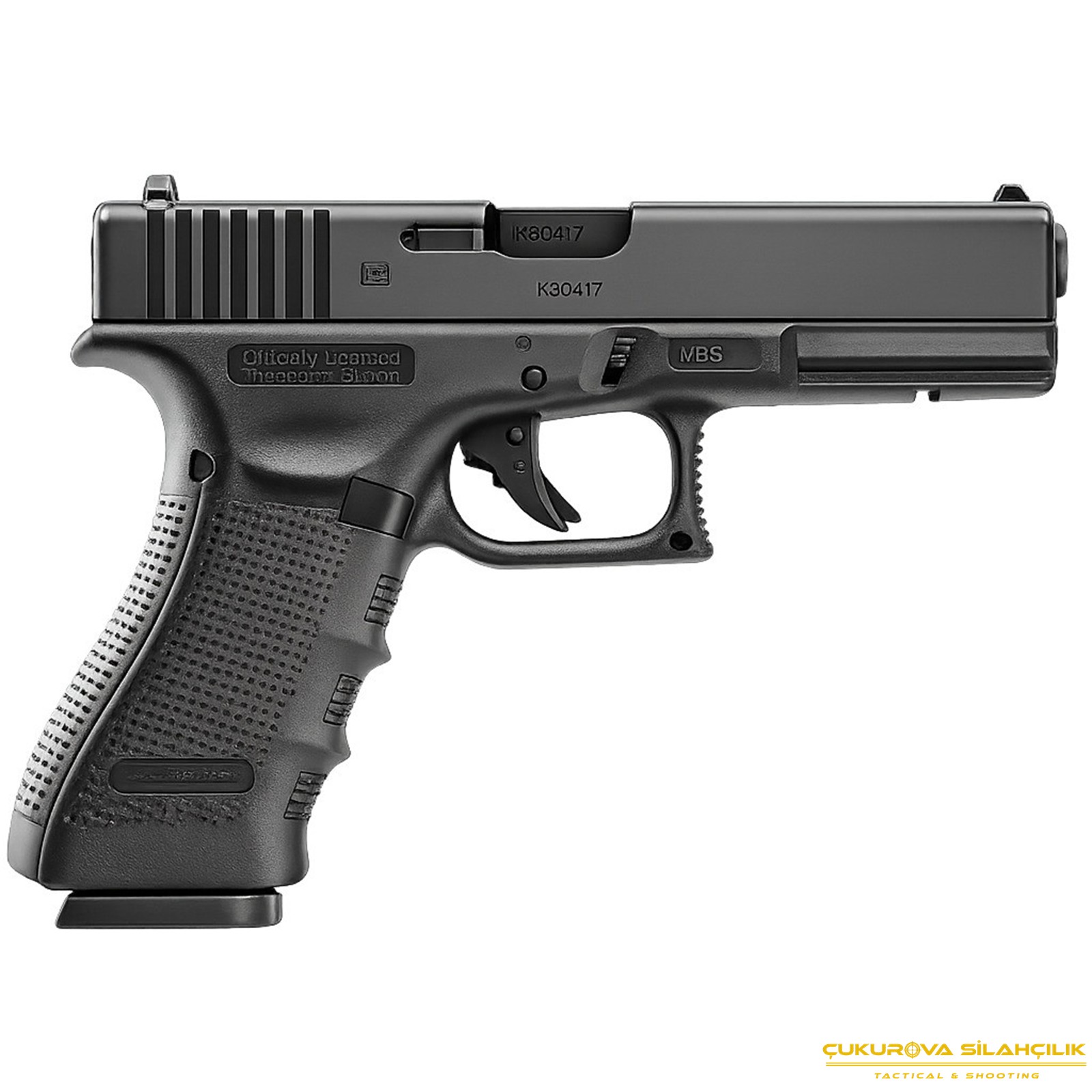 Umarex Glock 17 Gen4 6 Mm. Co2 Blowback Siyah Airsoft Tabanca