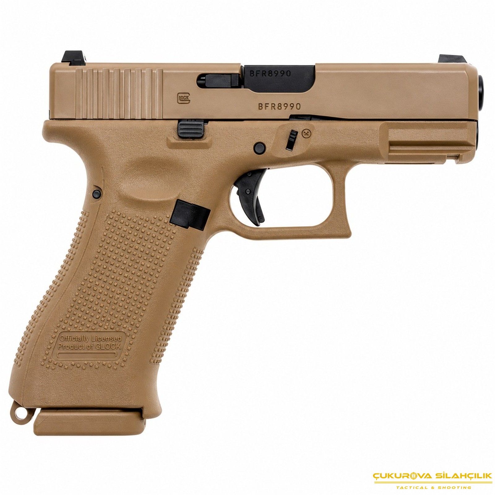 Umarex Glock 19X Green Gas 6 Mm. Blowback Tan Airsoft Tabanca