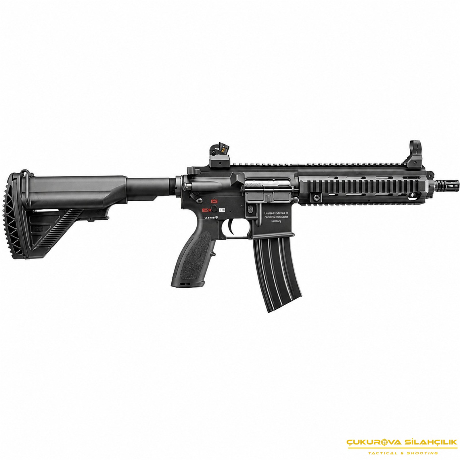 Umarex Heckler & Koch HK416 CQBV2 6 Mm. AEG Siyah Airsoft Tüfek