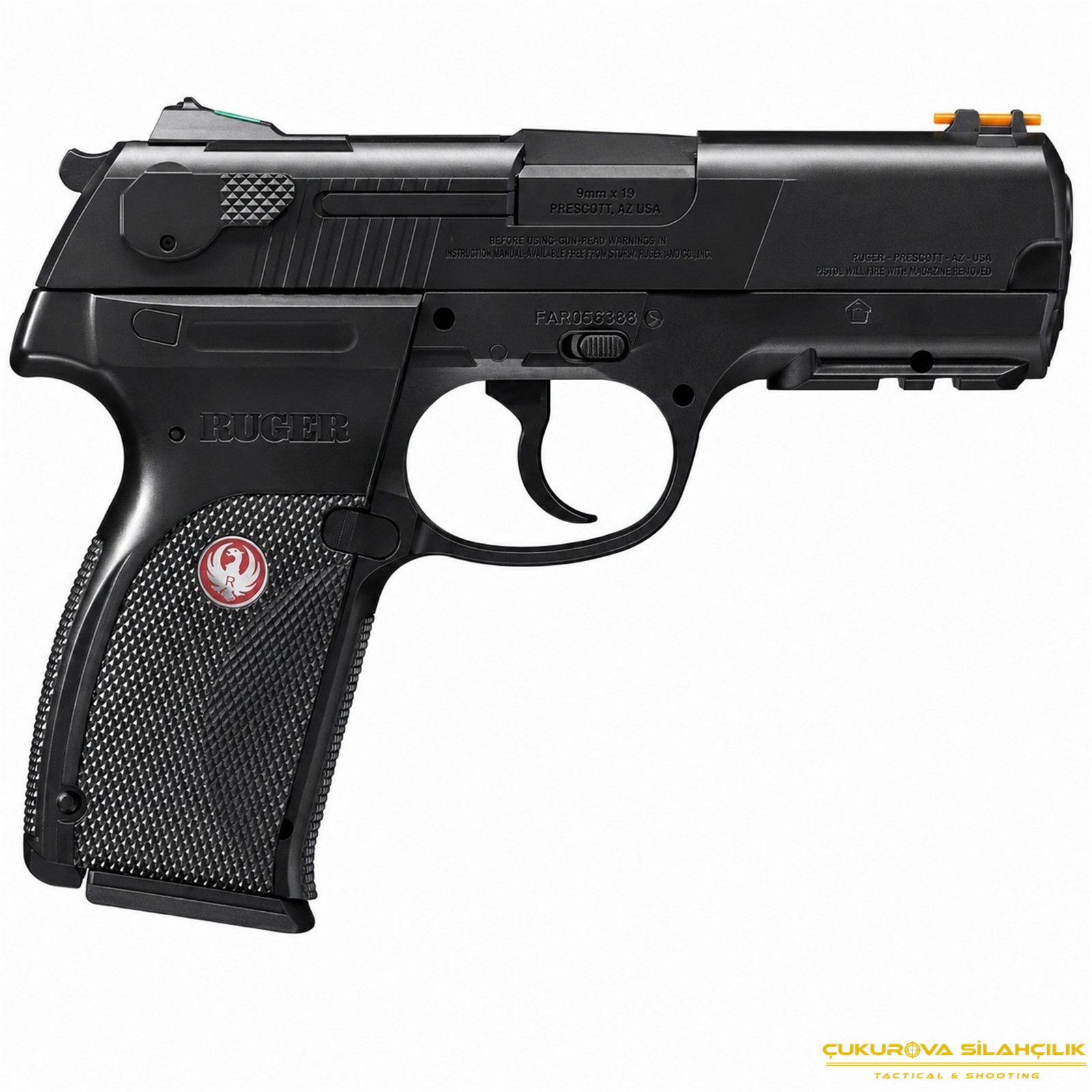 Umarex Ruger P345 6 Mm. Co2 Siyah Airsoft Tabanca