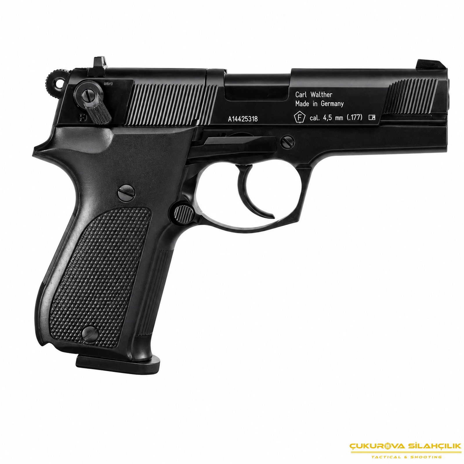 Umarex Walther CP88 4.5 Mm. Co2 Siyah Havalı Tabanca