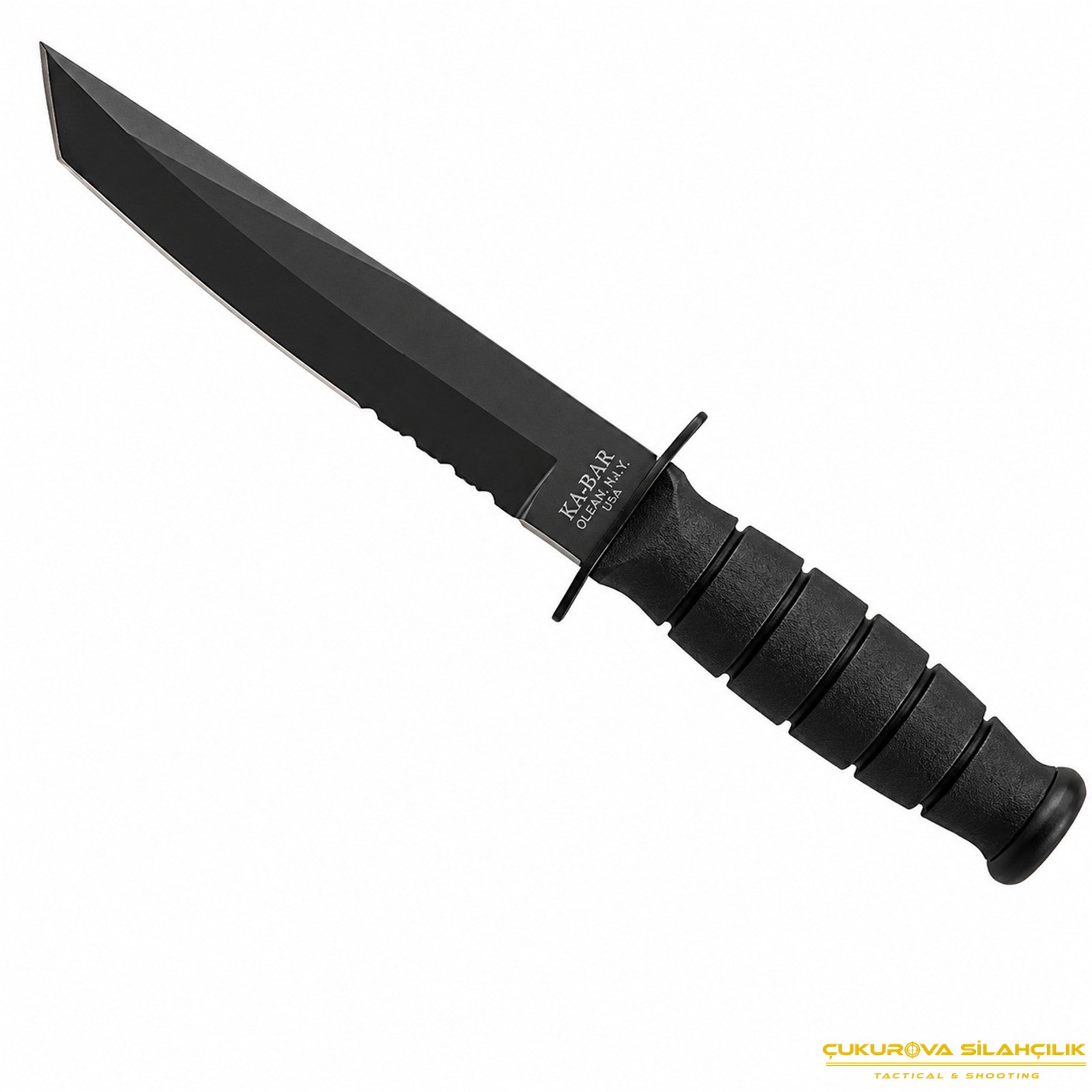Ka-Bar Short Tanto Görev Bıçağı Serrated