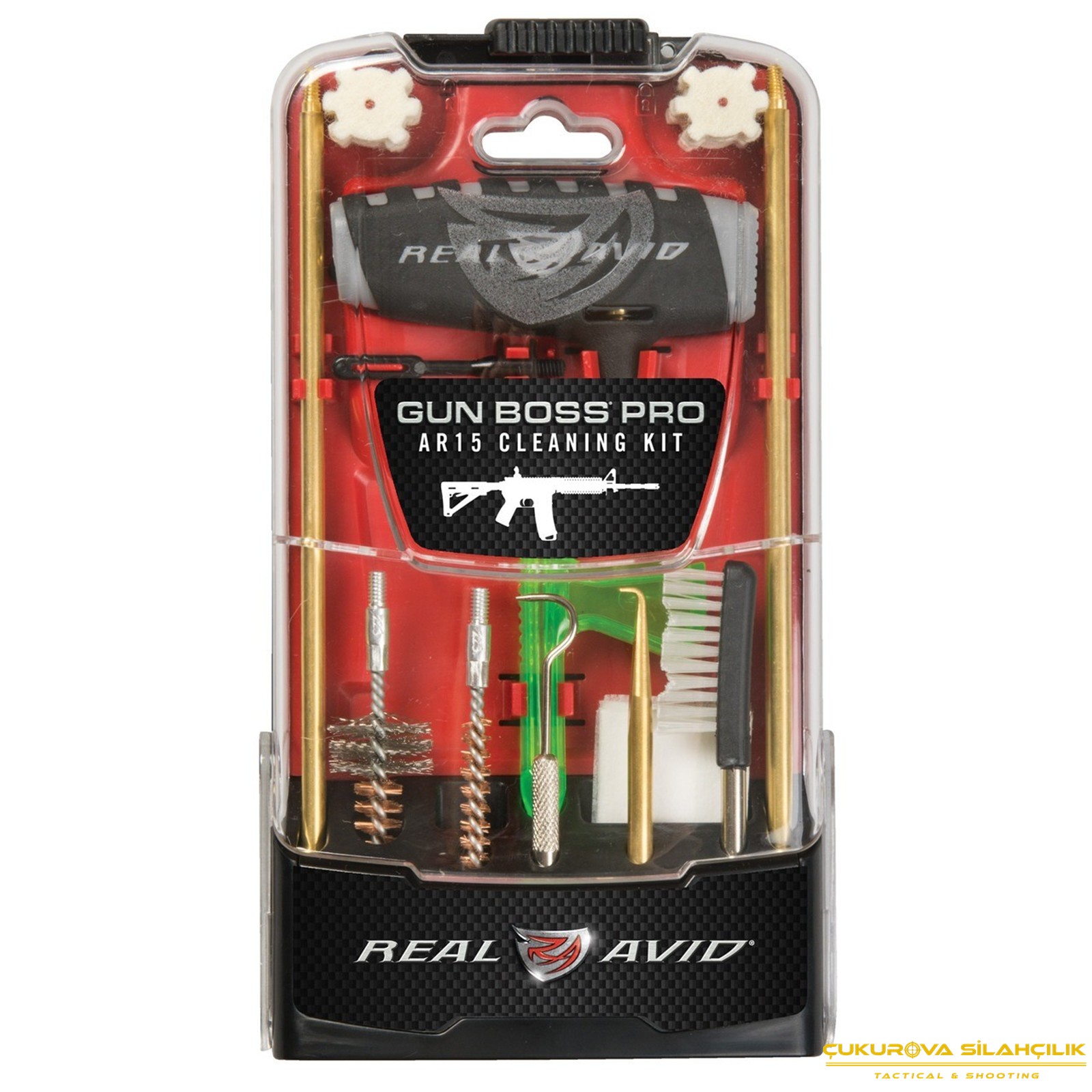 Real Avid Gun Boss Pro AR15 Cleaning Kit Profesyonel Silah Bakım Seti