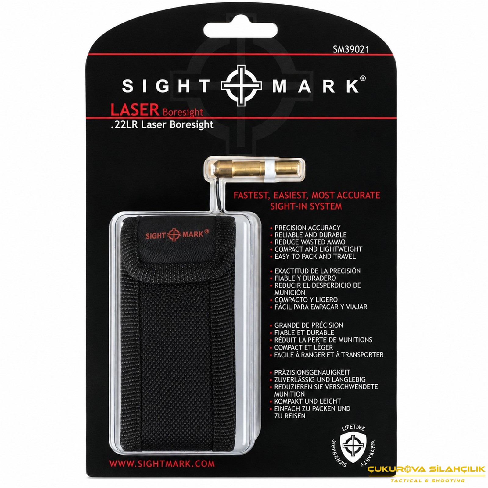 Sightmark .22 LR Boresight Dürbün Sıfırlama