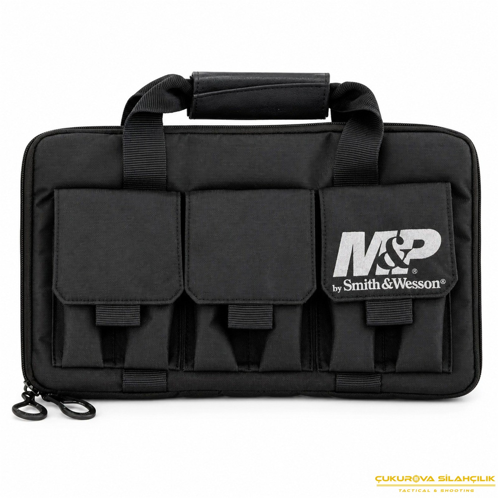 Smith & Wesson Pro Tac Double Handgun Case Taktik Tabanca Çantası Siyah