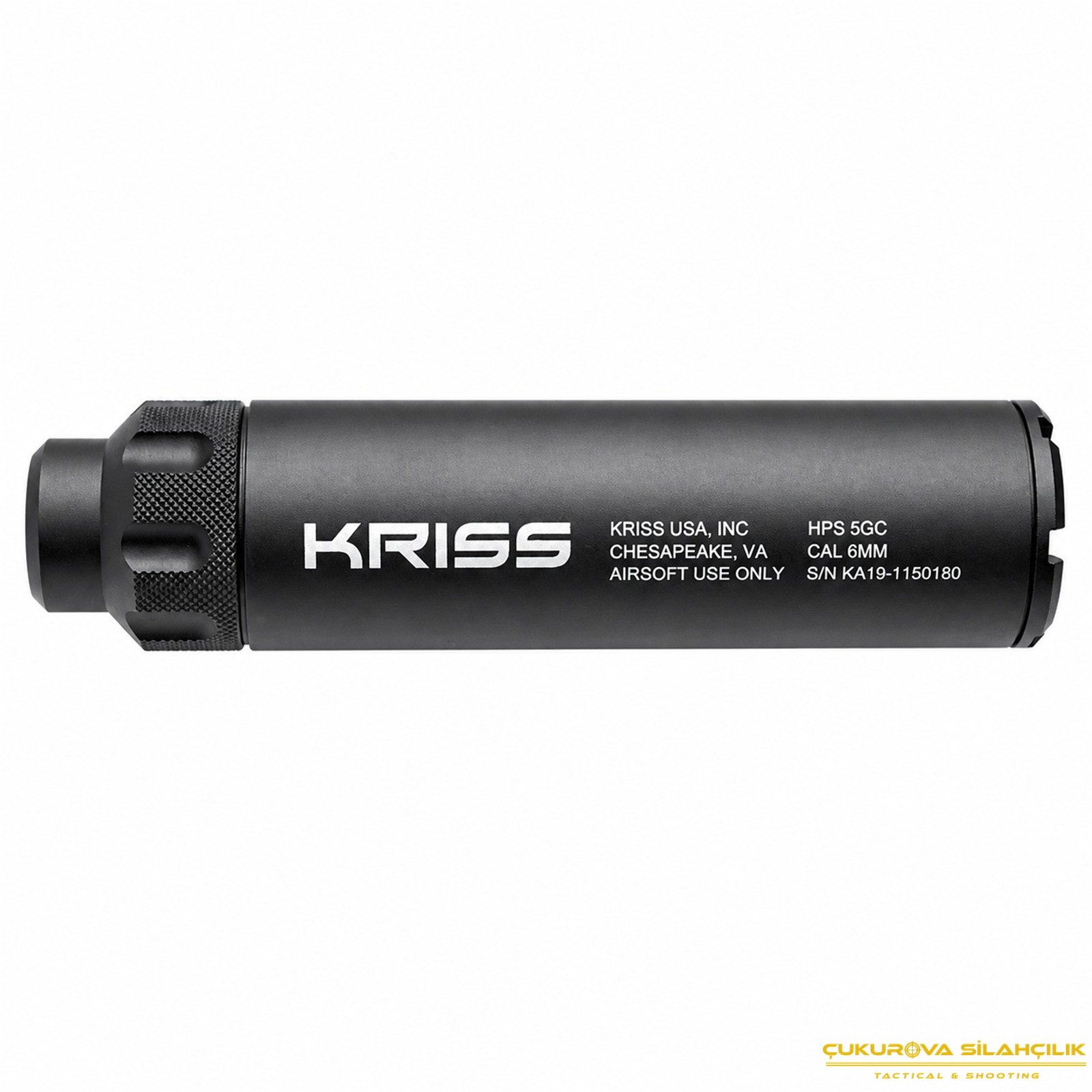 Krytac HPS 5GCS Orijinal Airsoft Susturucu Replikası