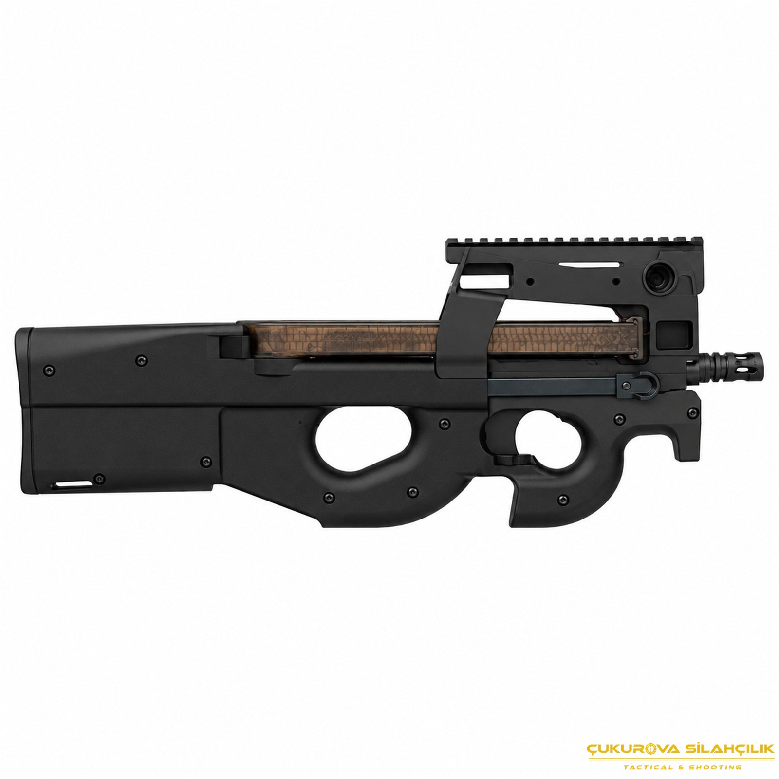 Krytac P90 SMG EMG FN Siyah AEG Airsoft Tüfeği