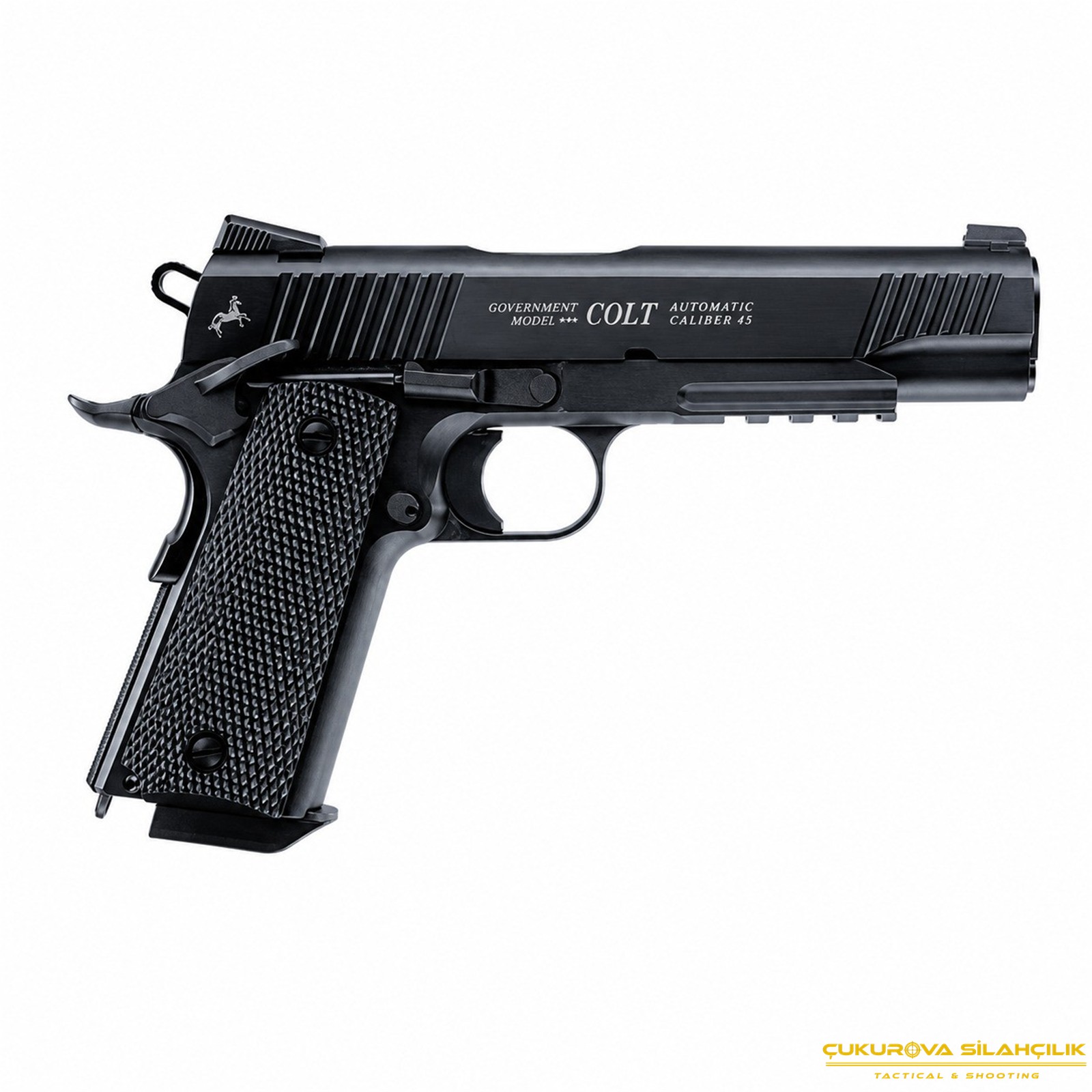 Umarex Colt M45 CQBP 4.5 Mm. Co2 Siyah Havalı Tabanca