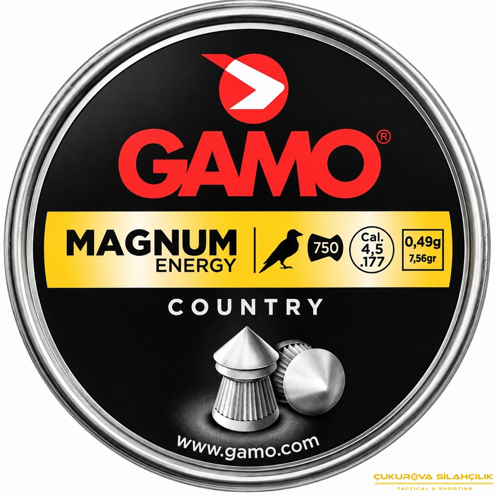Gamo Magnum Energy Havalı Saçma 4.5 Mm. 250 Adet