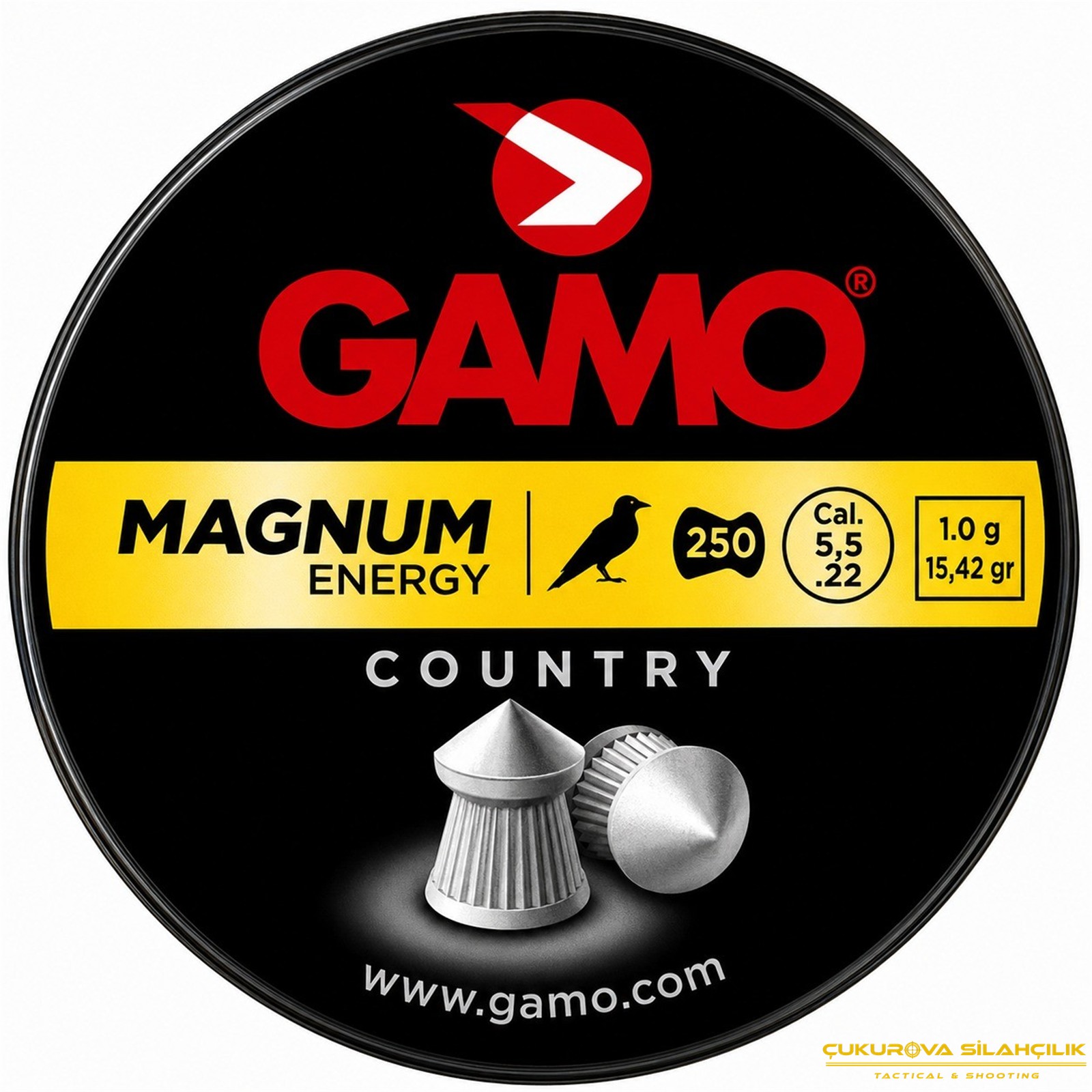 Gamo Magnum Havalı Saçma 5.5 Mm. 250 Adet
