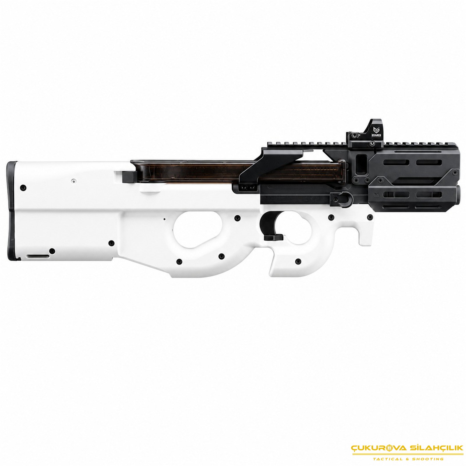Krytac P90 Alpine Custom SMG Beyaz Airsoft Tüfek