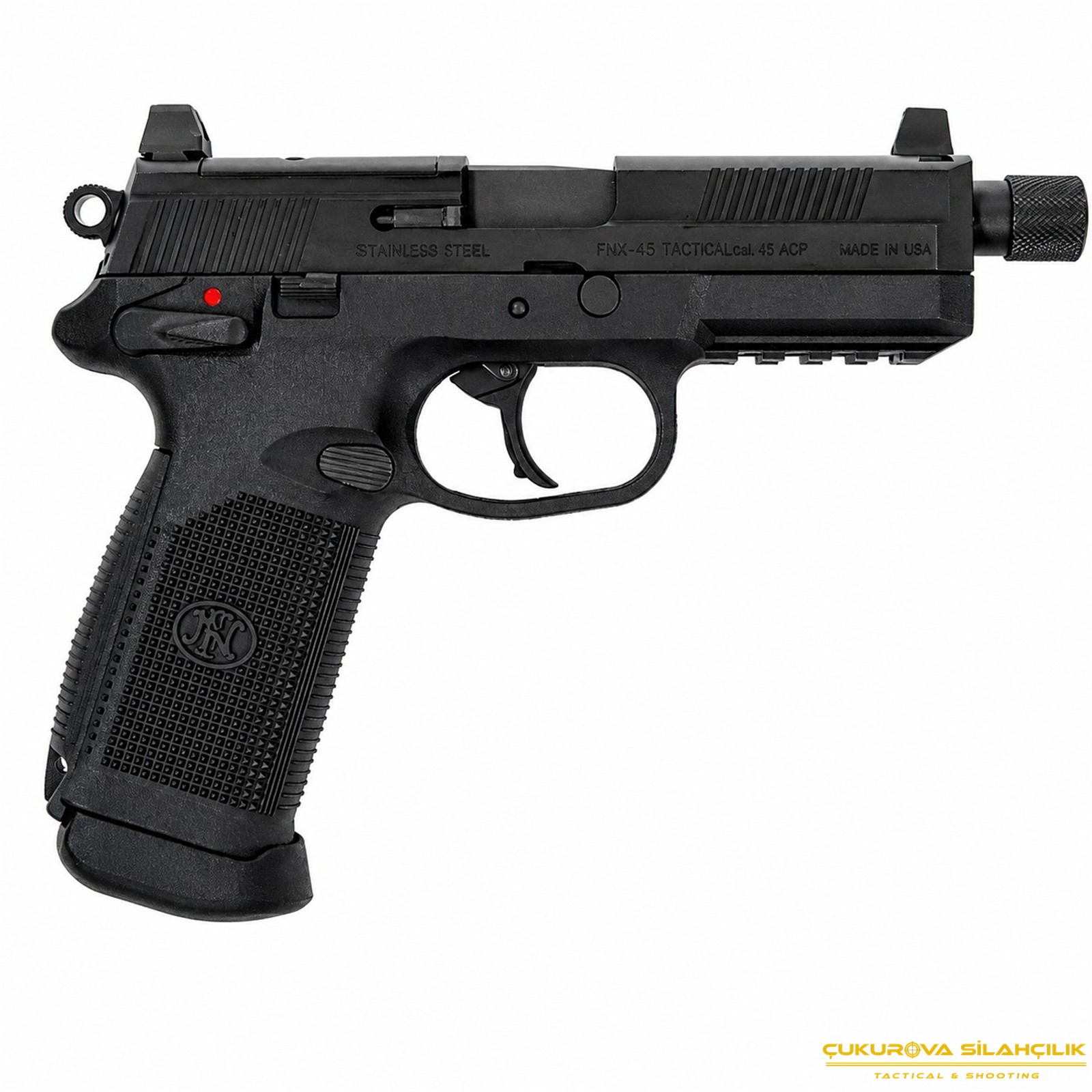 VFC FNX45 Pistol Tactical Siyah GBB Airsoft Tabanca