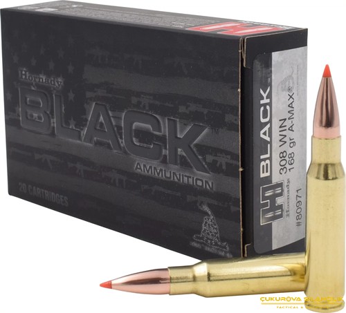 Hornady 308 Win. A-Max 168 Grn. 5283