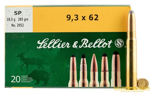 Sellier & Bellot 9.3 x 62 Mm Sp. 285 Grn. 5121