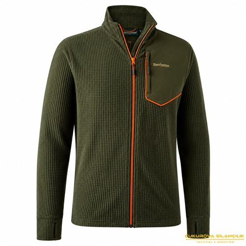 Deerhunter Chamois Fermuarlı Polar 361 Yeşil