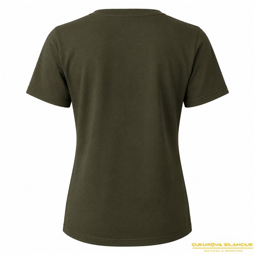Deerhunter Lady Jubilee Haki Kadın T-Shirt