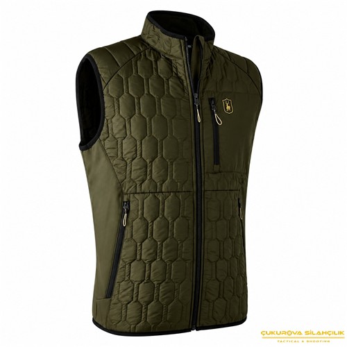 Deerhunter Mossdale Kapitone Yeşil Yelek