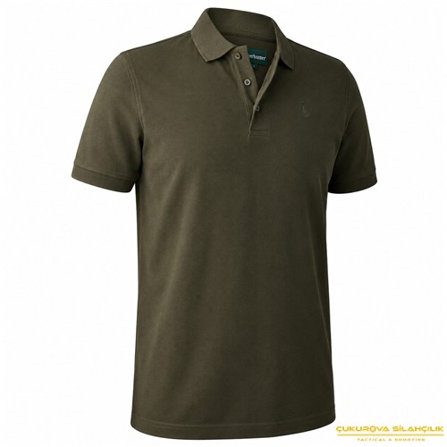 Deerhunter Polo Yaka Yeşil T-Shirt