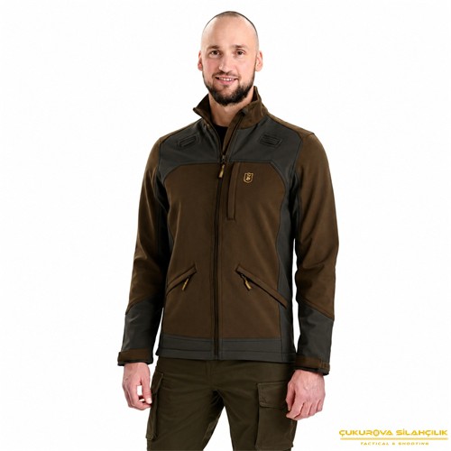Deerhunter Rogaland Su Geçirmez Softshell Kahverengi Mont