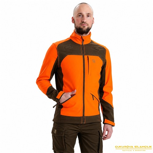 Deerhunter Rogaland Su Geçirmez Softshell Turuncu Mont