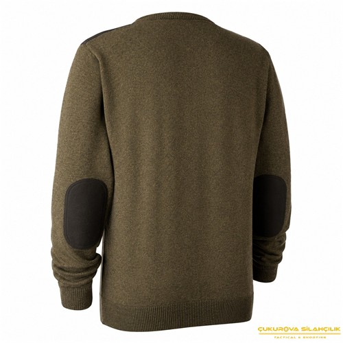 Deerhunter Sheffield Knit Yeşil Kazak