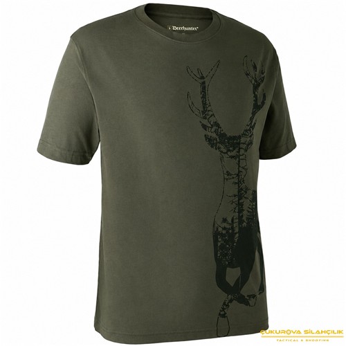 Deerhunter Geyik Desenli T-Shirt