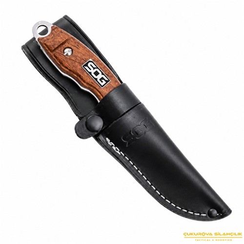Sog HT012L-CP HuntsPoint Skinning Ahşap Sap Bıçak