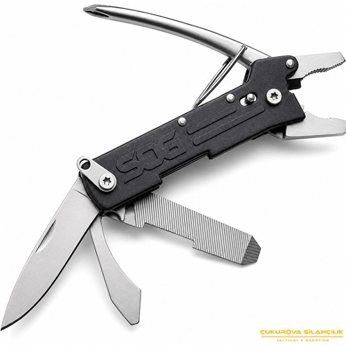 Sog TC1001 Micro Toolclip Siyah Çok Amaçlı Pense