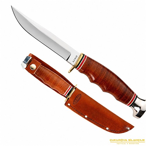 Ka-Bar Hunter Deri Kabza Av Bıçağı 20.7 Cm