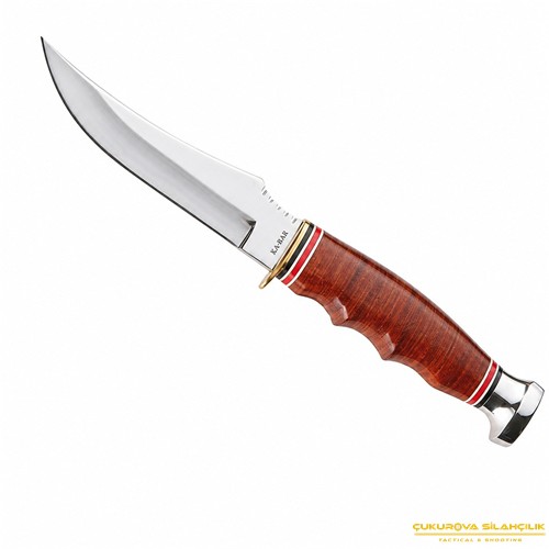 Ka-Bar Skinner Deri Kabza Av Bıçağı 21 Cm