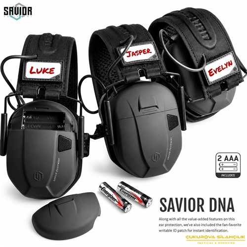 Savior Apollo Elektronik Atış Kulaklığı Mat Siyah