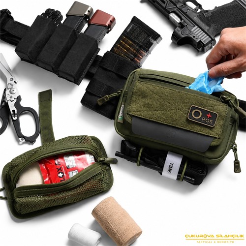 Savior Ifak Buddy İlk Yardım Çantası Koyu Yeşil