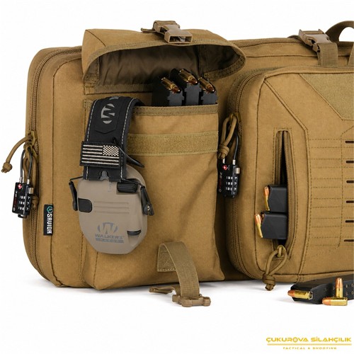 Savior Urban Warfare Çift Kapasiteli Tüfek Çantası 42" Toprak