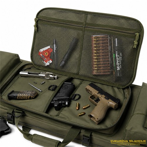 Savior Urban Warfare Çift Kapasiteli Tüfek Çantası 46" Koyu Yeşil