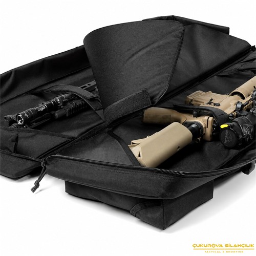 Savior Urban Warfare Çift Kapasiteli Tüfek Çantası 51" Siyah