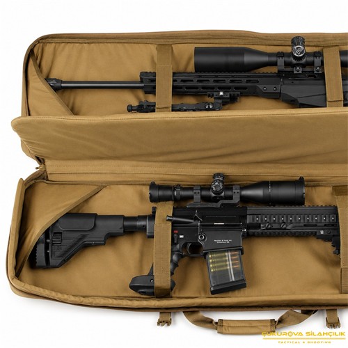 Savior Urban Warfare Çift Kapasiteli Tüfek Çantası 51" Toprak