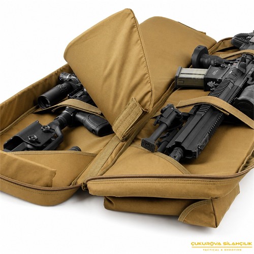 Savior Urban Warfare Çift Kapasiteli Tüfek Çantası 51" Toprak