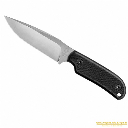 TB Outdoor Commandeur Düz G10 Saplı Plain Edge Bıçak Siyah