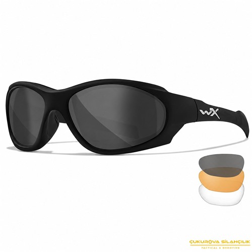 WILEY X XL-1 Adv. 2.5 Comm. Balistik Gözlük 3 Lens