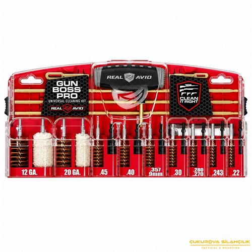Real Avid Gun Boss Pro Universal Cleaning Kit Profesyonel Harbi Seti
