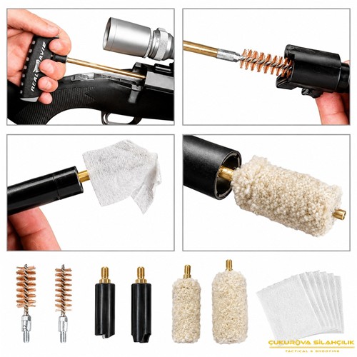 Real Avid Gun Boss Pro Universal Cleaning Kit Profesyonel Harbi Seti