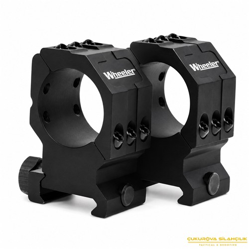 Wheeler 34 Mm. 2 Parça Medium Picatinny Uyumlu Seviye Göstergeli Orta Dürbün Ayağı
