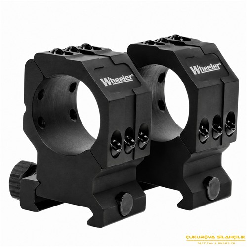 Wheeler 30 Mm. Alçak Profil Picatinny 2 Parça Seviye Göstergeli Düşük Dürbün Ayağı